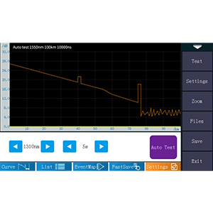 ফাইবার টুল কিটস ওটিডিআর ফাইবার অপটিক টেস্টার 1310/1550nm 26/24dB টেস্ট রেঞ্জ 500m-100Km 3