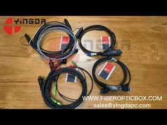 FTTA জলরোধী IP67 ফাইবার অপটিক প্যাচ কর্ড 4.8 মিমি G657A2 RRH