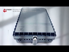 FDB0208E 12Ccore SC 1X8 স্প্লিটার ফাইবার অপটিক টার্মিনেশন বক্স