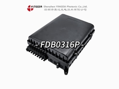 FDB0316P 16 SC অপটিক্যাল ফাইবার ফ্ল্যাট ড্রপ ক্যাবল বিতরণ জংশন বক্স