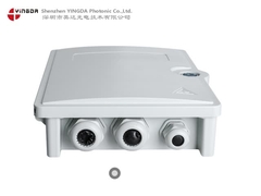 FDB6003 24 কোর 3 পোর্ট ফাইবার অপটিক ক্যাবল যৌথ বক্স বক্স IP65 GP62DW-3 স্প্লাইস ট্রে সহ