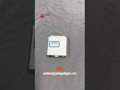 2 পোর্ট FTTH ইনডোর ফাইবার অপটিক টার্মিনেশন বক্স ইউনিবডি ওয়াল আউটলেট 86 * 86 * 23 মিমি