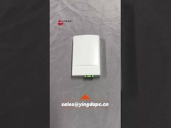 FTB86G 2 কোর মিনি FTTH ফাইবার অপটিক ডিস্ট্রিবিউশন ওয়াল আউটলেট ফেসপ্লেট ABS প্লাস্টিক সাদা