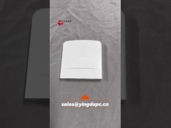 FTB104P 4 কোর FTTH ফাইবার অপটিক ওয়াল সকেট CATV ODN PON নেটওয়ার্ক