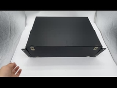 E2000 SC 48 পোর্ট ODF 480mm ফাইবার অপটিক প্যাচ প্যানেল