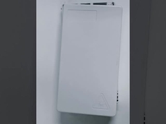FTTH ফাইবার অপটিক টার্মিনেশন বক্স ABS হোয়াইট 4ফাইবারস ফর ফ্ল্যাট ড্রপ ক্যাবল ইনডোর