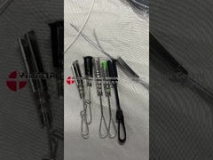 ধাতব স্টেইনলেস স্টীল ড্রপ ওয়্যার ক্ল্যাম্প তারের ইনস্টলেশন কিট 2x5 মিমি ফ্ল্যাট ড্রপ তারের জন্য
