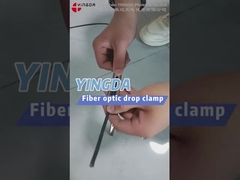 ধাতব স্টেইনলেস স্টীল ড্রপ ওয়্যার ক্ল্যাম্প তারের ইনস্টলেশন কিট 2x5 মিমি ফ্ল্যাট ড্রপ তারের জন্য