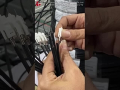 ইনডোর FTTH ড্রপ ক্যাবল ফাইবার অপটিক ডিস্ট্রিবিউশন ক্যাবল FRP স্টিল G657A2 LSZH