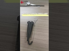 প্যাস্টিক ক্যাবল ইনস্টলেশন কিট সাসপেনশন ক্ল্যাম্প ADSS ক্যাবলের জন্য প্রাক-ফর্মযুক্ত সুরক্ষা