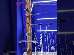 স্টেইনলেস স্টীল ফাইবার অপটিক ক্যাবল স্টোরেজ র্যাক বন্ধ সঙ্গে মেরু টাওয়ার উপর