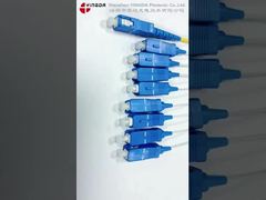 ১:৮ ক্যাসেট স্প্লিটার ইনপুট SC/UPC পিগটেইল হলুদ ২মিমি, আউটপুট SC/UPC পিগটেইল সাদা ৯০০um