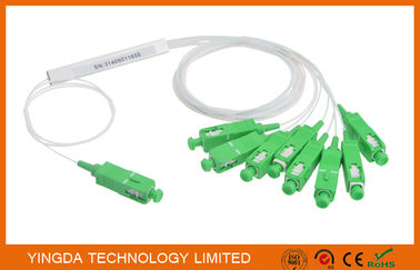 কেনা GPON মিনি অপটিক্যাল ফাইবার স্প্লিটার প্ল্যানার লাইটওয়েভ সার্কিট SC/UPC 1x32 PLC স্প্লিটার অনলাইনে উৎপাদন