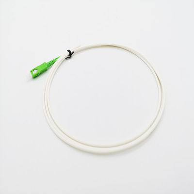 কেনা ইন্ডোর FTTH-এর জন্য SC/APC SM SX 1.5M ফাইবার অপটিক পিগটেল 2.0mm 3.0mm সাদা কেবল অনলাইনে উৎপাদন