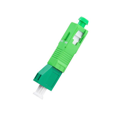 কেনা FTTH ফাইবার সংযোগকারী অ্যাডাপ্টার হাইবার্ড সিঙ্গেলমোড SC/APC পুরুষ থেকে LC/APC মহিলা 9/125um অনলাইনে উৎপাদন