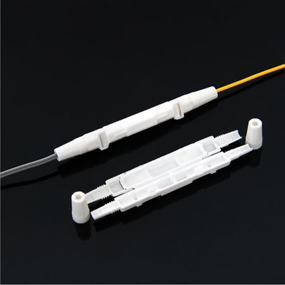 কেনা 1 পোর্ট মিনি FTTH ড্রপ ক্যাবল স্প্লাইস সুরক্ষা বাক্স সাদা বৃত্তাকার খোলা টাইপ পিপি অনলাইনে উৎপাদন