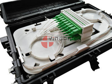 কেনা 3 3 আউট ইনলাইন ফাইবার কেবল যুগ্ম বাক্স 2 x 16 SC / APC সংযোজকগুলির সাথে অনলাইনে উৎপাদন