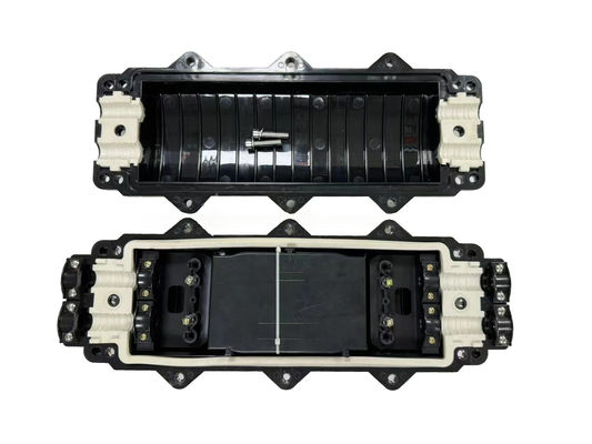 কেনা ফাইবার অপটিক স্প্লাইস বন্ধ 96Cores 2 ইন 2 আউট IP68 ইনলাইন ফাইবার অপটিক জয়েন্ট বক্স ভূগর্ভস্থ নল অনলাইনে উৎপাদন