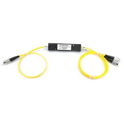 কেনা 1310/1490nm প্রতিফলন ABS মডিউল WDM FWDM কাপলার 1*2 SC/APC সংযোগকারী সহ অনলাইনে উৎপাদন