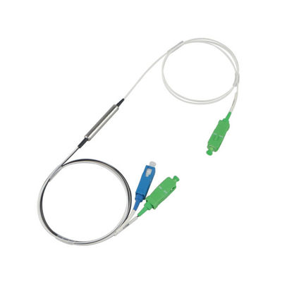 কেনা FWDM অপটিক্যাল ফিল্টার T1550R1310/1490 1X2 WDM CATV FTTH এর জন্য SC সংযোগকারী সহ অনলাইনে উৎপাদন