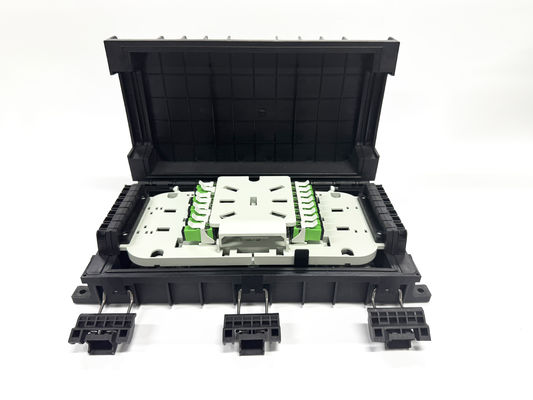 কেনা Fiber 1:16 PLC splitter Box Outdoor Fiber Optic Distribution Enclosure Mini FTTH Termination Box cajas nap box IP65 অনলাইনে উৎপাদন
