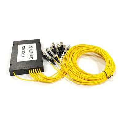 কেনা উচ্চ গুণমান FTTH 1x12 FC সংযোগকারী ফাইবার অপটিক্যাল বক্স পরিবেশক ABS বক্স PLC স্প্লিটার র‍্যাক প্যাচ প্যানেলের জন্য অনলাইনে উৎপাদন