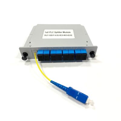 কেনা 1x16 Fiber Optic Splitter Module Ideal for Passive Optical Networks and Signal Distribution in Telecommunication Systems অনলাইনে উৎপাদন