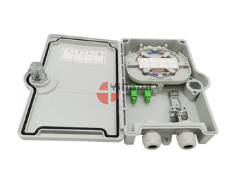 কেনা বহিরঙ্গন IP65 ফাইবার অপটিক Splitter বক্স প্লাস্টিক 2 পোর্ট পলিমার সিন্থেটিক প্লাস্টিক উপাদান অনলাইনে উৎপাদন