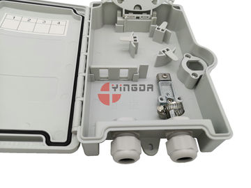 কেনা নাপ Caja টার্মিনাল ফাইবার অপটিক Splitter বক্স বহি প্লাস্টিকের জলরোধী 2 কেবল গ্ল্যান্ড অনলাইনে উৎপাদন