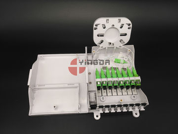 কেনা 1/8 স্প্লিটার এসসি G657A2 কর্নিং LSZH সঙ্গে FTTH CPE ফাইবার অপটিক টার্মিনেশন বক্স অনলাইনে উৎপাদন