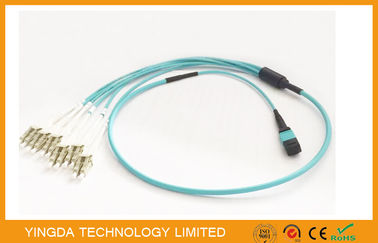কেনা 100 গ OM3-300 QSFP এমটিপি এমপিও ক্যাবল 6 এক্স এলসি দ্বৈত ইউনিবoot সংযোগকারী জল একসাথে অনলাইনে উৎপাদন