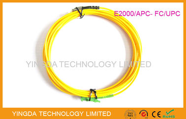 কেনা 100% কারখানার টেলিকম FTTH E2000 / APC - এমইউ এফসি এলসি ফাইবার অপটিক প্যাচ কর্ড অনলাইনে উৎপাদন