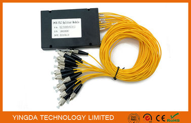 কেনা High Precise FTTH Network Passive Optical Splitter Module FC UPC SM 2.0mm অনলাইনে উৎপাদন