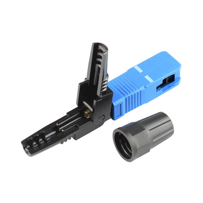 কেনা UPC FTTH ফিল্ড অ্যাসেম্বলি অপটিক্যাল সংযোগকারী SC LC FC G657A একক মোড অনলাইনে উৎপাদন