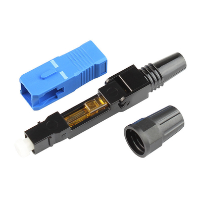 কেনা G652D G657A1 G657A2 FTTH ফিল্ড অ্যাসেম্বলি সংযোগকারী SC LC FC অনলাইনে উৎপাদন