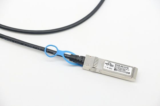 কম খরচে সমাধান 25GBASE SFP28 DAC ক্যাবল 3 মিটার প্যাসিভ টিভিনএক্সিয়াল ক্যাবল 25G ইথারনেটের জন্য