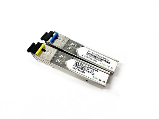 ফাইবার অপটিক মডিউল দাম SFP-1.25G-LX 1.25G 20KM SC ডুয়াল SFP 1310nm 1550nm 20KM SFP + টেলিযোগাযোগ ডেটা সেন্টার FTTX এর জন্য
